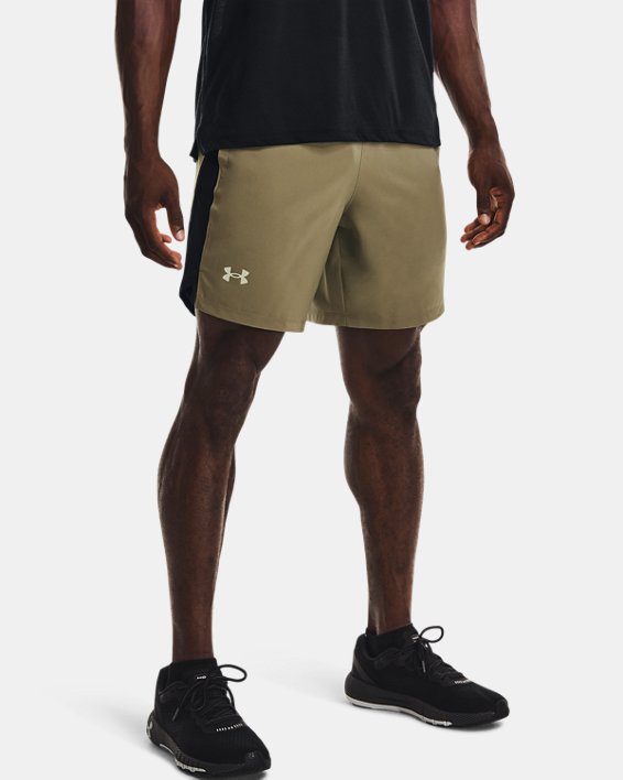 Men's UA Launch Run 7" Shorts, Green, pdpMainDesktop image number 0